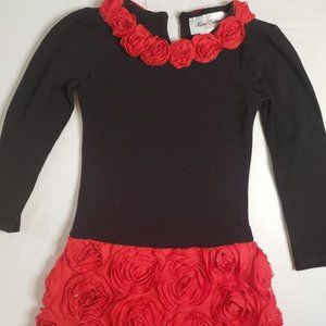 Rare Editions Black A-line dress